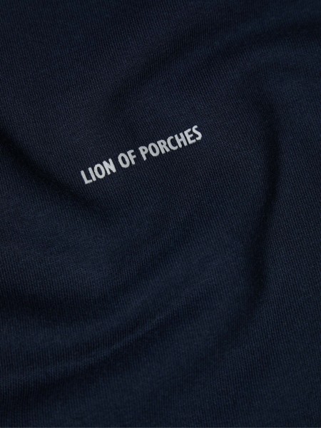 Sweatshirt Man Navy Blue Lion Of Porches Sweatshirt Man Navy Blue Lion Of Porches