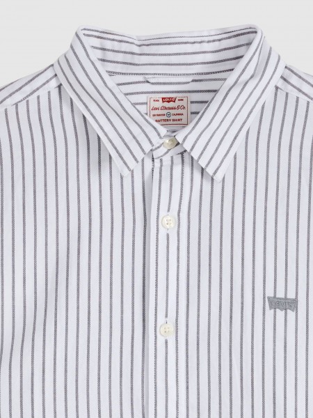 Camisa Levis Homem 2Battery Housemark Standard Neutrals