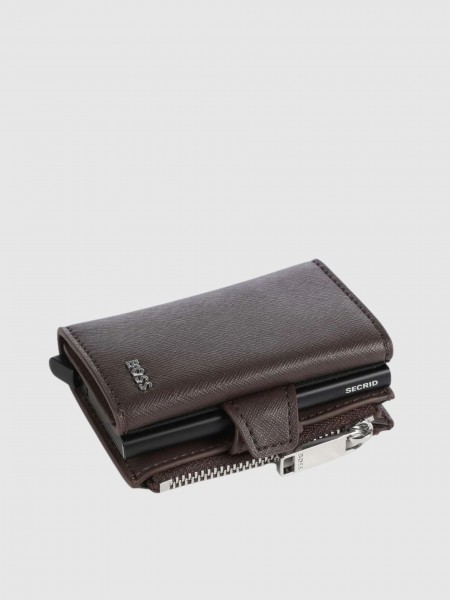 Wallet Man Dark Brown Boss Wallet Man Dark Brown Boss