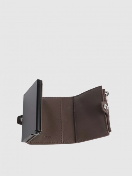 Wallet Man Dark Brown Boss Wallet Man Dark Brown Boss