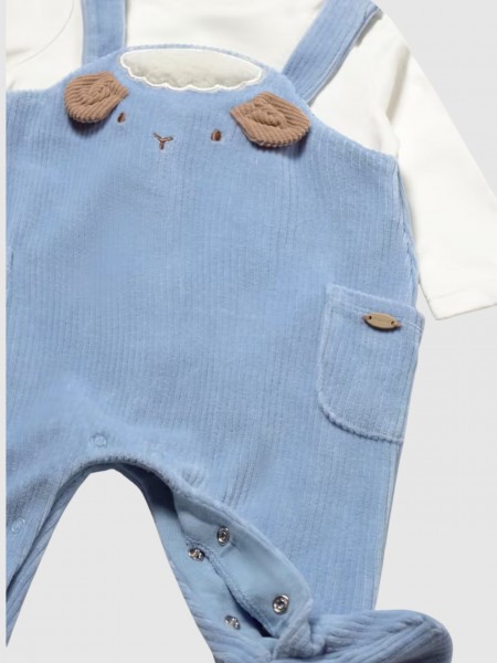 Dungarees Baby Boy Blue Mayoral