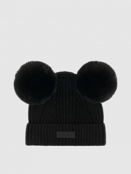 Gorro Niña Negro Guess Gorro Niña Negro Guess