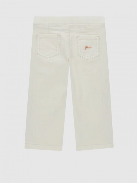 Jeans Guess Menina Gmd Stretch Bull Denim Palazzo