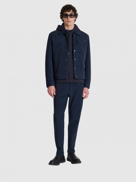 Pants Man Navy Blue Antony Morato