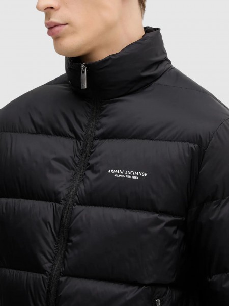 Jacket Man Black Armani Exchange Jacket Man Black Armani Exchange