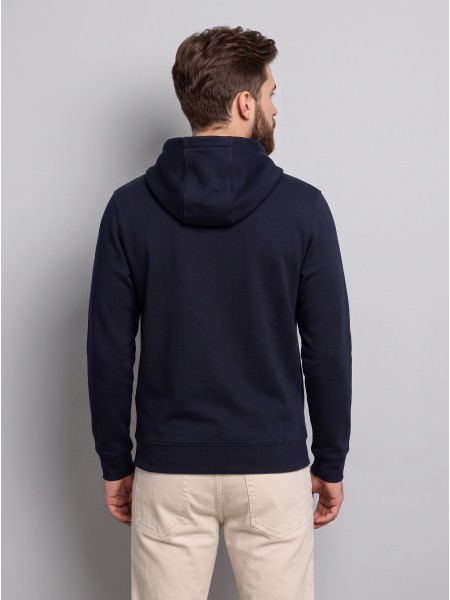 Sweatshirt Man Navy Blue Guess Sweatshirt Man Navy Blue Guess