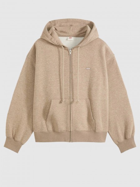 Casaco Levis Mulher Everyday Full Zip Hoodie Sweatshirt Browns