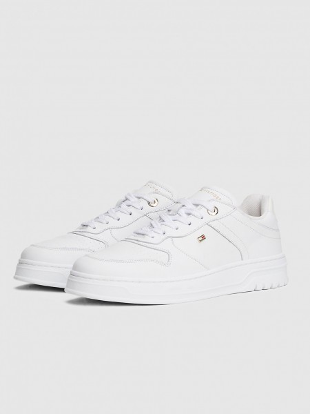 Sneakers Woman White Tommy Jeans
