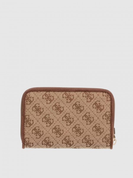 Carteira Guess Mulher Samantha Slg Med Zip Around