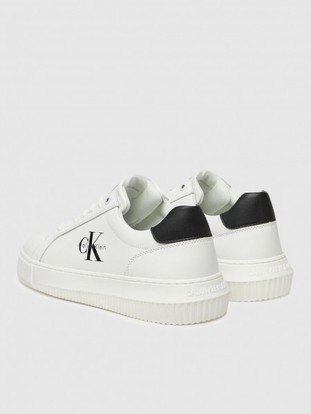 Sapatilha Calvin Klein  Homem Chunky Cupsole Mono Lth