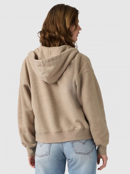 Casaco Levis Mulher Everyday Full Zip Hoodie Sweatshirt Browns