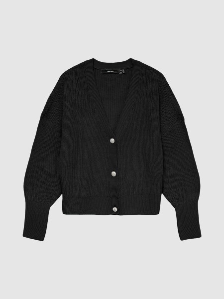 Casaco Vero Moda Mulher Vmlealight Ls V-Neck Jewel Cardigan Noos