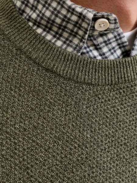 Pullover Man Green Jack & Jones