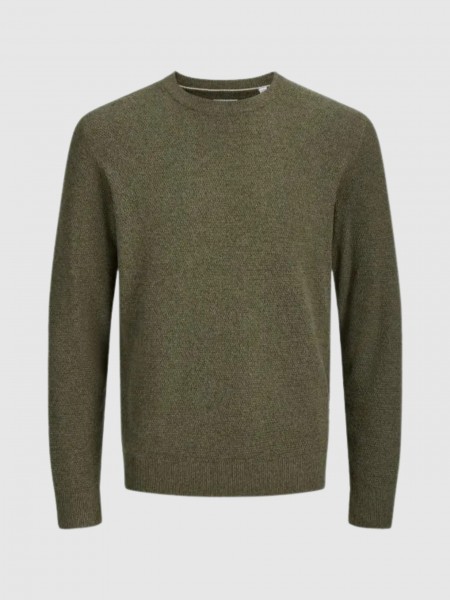 Pullover Man Green Jack & Jones