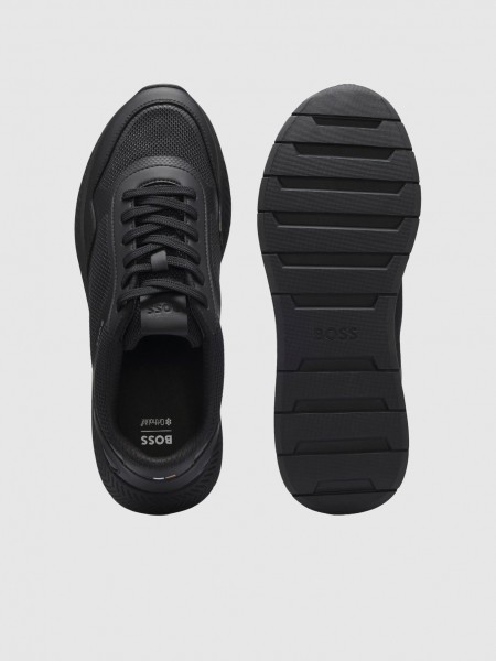 Sneakers Man Black Boss Sneakers Man Black Boss