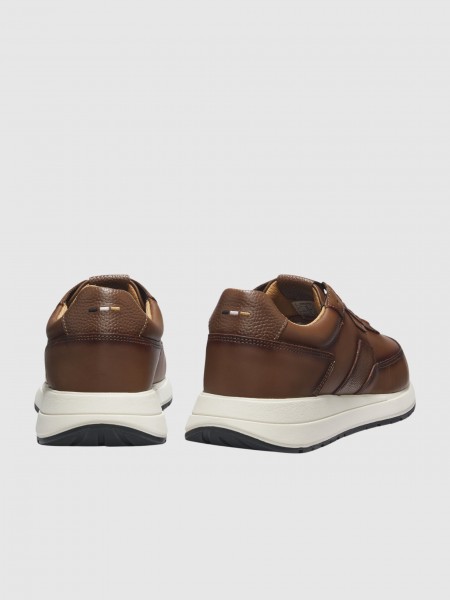 Sapatilha Boss Homem Leather Cow (10282422)