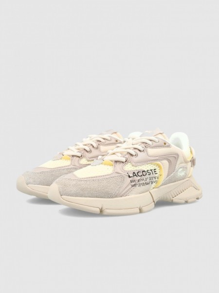 Sneakers Woman Cream Lacoste