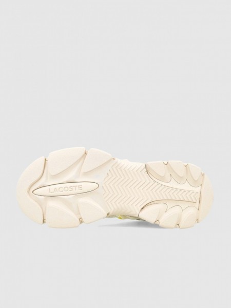 Sneakers Woman Cream Lacoste