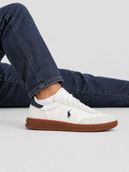 Sneakers Man White Polo Ralph Lauren Sneakers Man White Polo Ralph Lauren