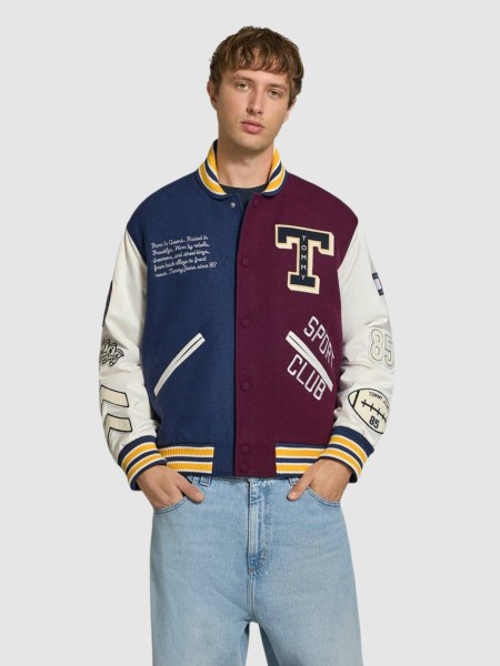 Chaqueta Hombre Multicolor Tommy Jeans