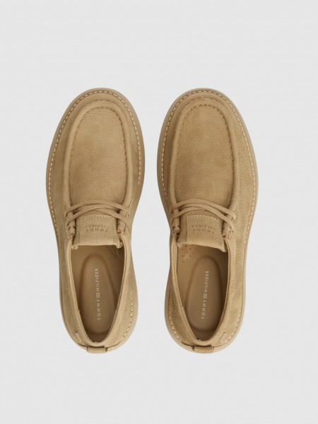 Zapatos Hombre Beige Tommy Hilfiger