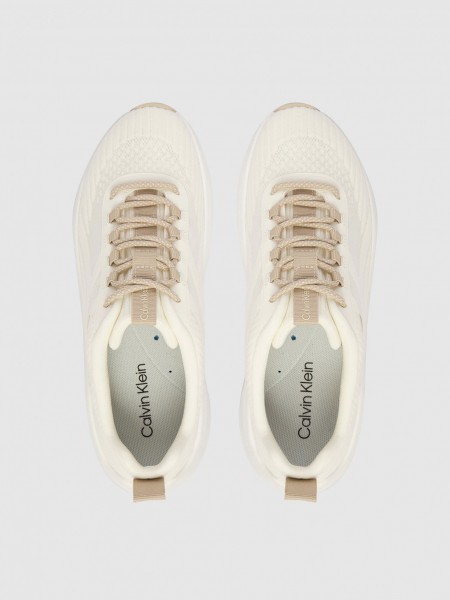 Sapatilha Calvin Klein  Mulher Chunky Run Ckstripe Lup Sp Kn