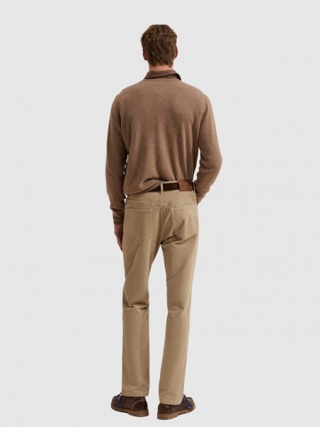 Pants Man Beige Lion Of Porches Pants Man Beige Lion Of Porches