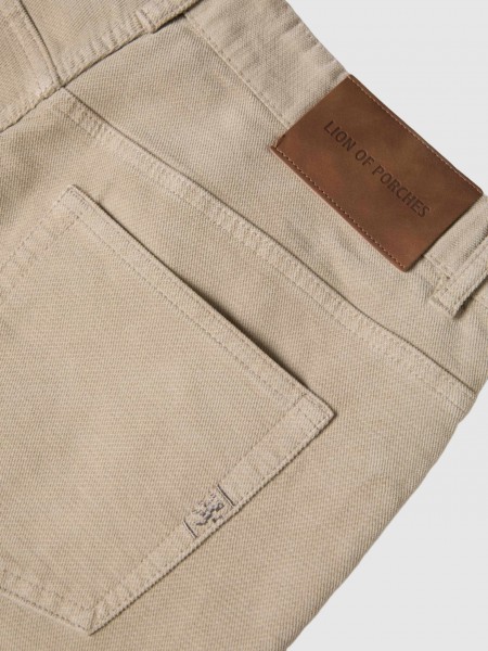 Pants Man Beige Lion Of Porches Pants Man Beige Lion Of Porches