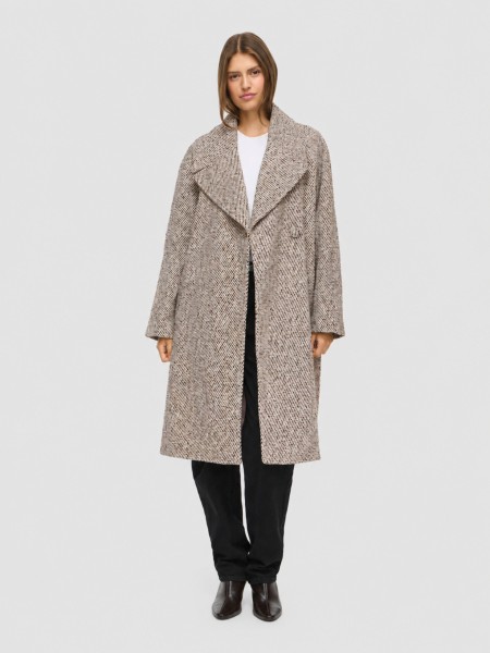 Chaqueta Mujer Beige Vila