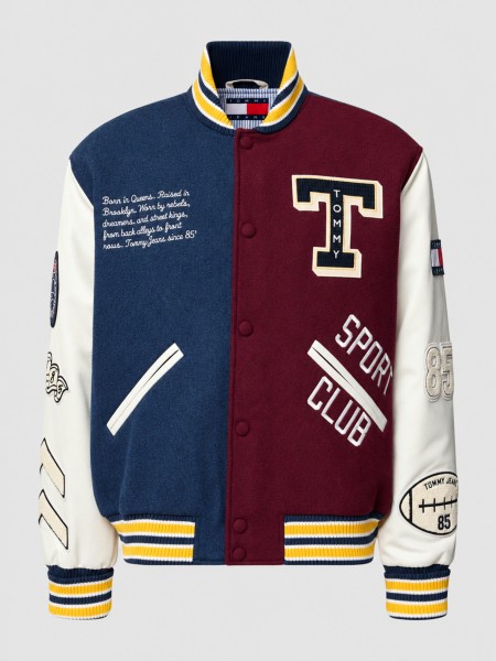 Chaqueta Hombre Multicolor Tommy Jeans