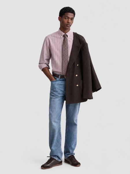 Camisa Gant Homem Reg Classic Poplin Banker Shirt