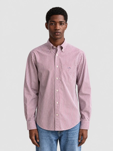 Camisa Gant Homem Reg Classic Poplin Banker Shirt