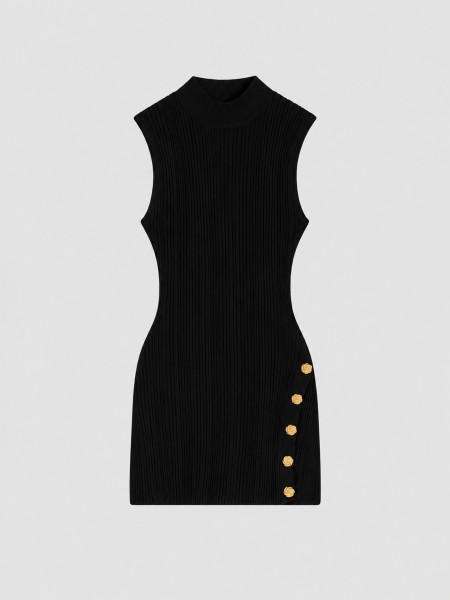 Top Guess Mulher Lima Belted Tunic Swtr
