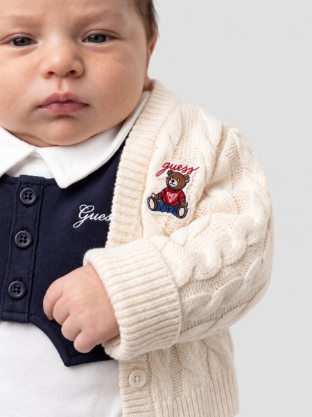 Casaco Guess Menino Ls Cardigan