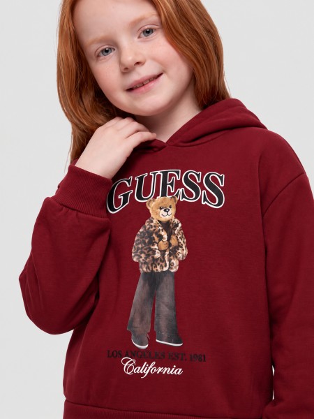 Sweatshirt Guess Menina Relaxed Regular Ls Active Top