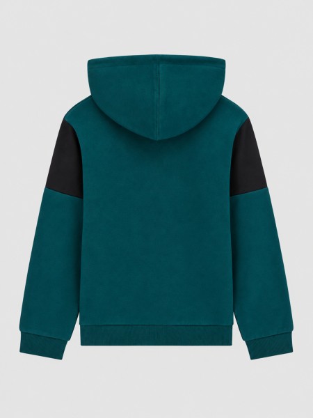 Casaco Guess Menino Hooded Ls Active Top W/zip