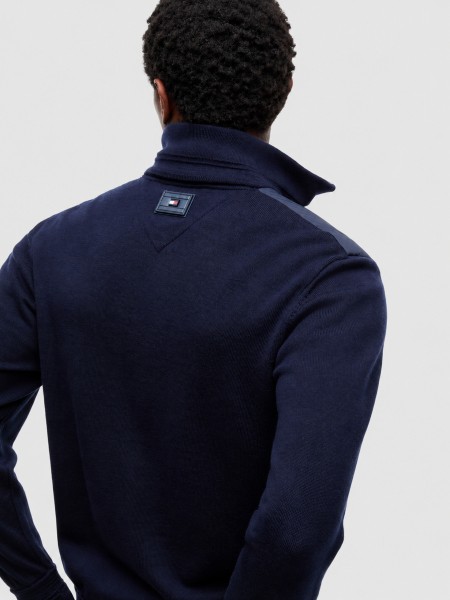 Chaqueta Hombre Azul Marino Tommy Hilfiger Chaqueta Hombre Azul Marino Tommy Hilfiger