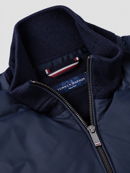Chaqueta Hombre Azul Marino Tommy Hilfiger Chaqueta Hombre Azul Marino Tommy Hilfiger