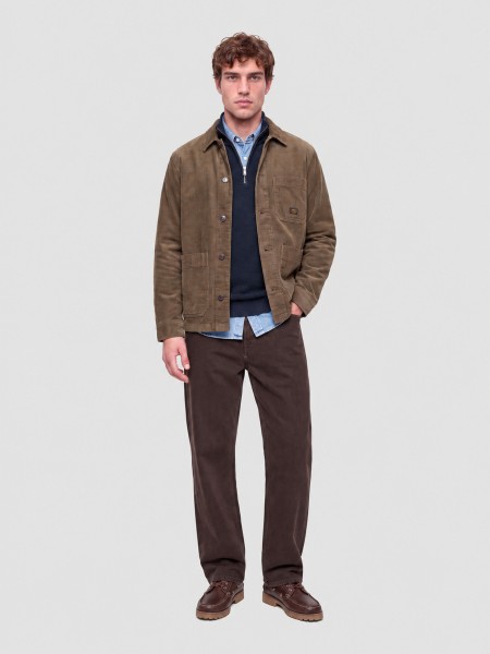 Camisola Jack & Jones Homem Jprbluryan Knit Half Zip