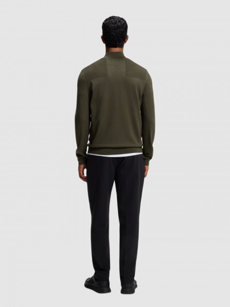Camisola Boss Homem Kn_Momentum-X Qz