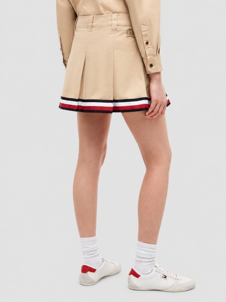 Saia Tommy Jeans  Mulher Tjw Rwb Tape Mini Skirt