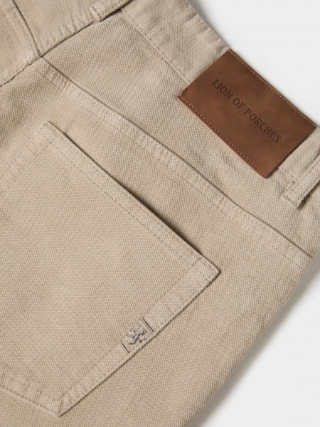 Pants Man Beige Lion Of Porches Pants Man Beige Lion Of Porches