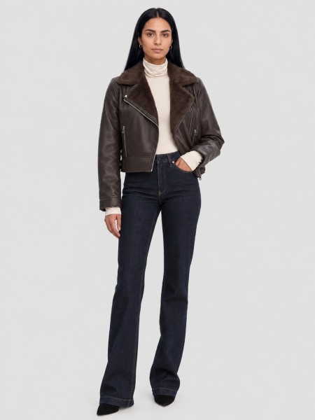 Jacket Woman Dark Brown Vero Moda Jacket Woman Dark Brown Vero Moda