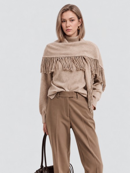 Pants Woman Beige Lion Of Porches Pants Woman Beige Lion Of Porches