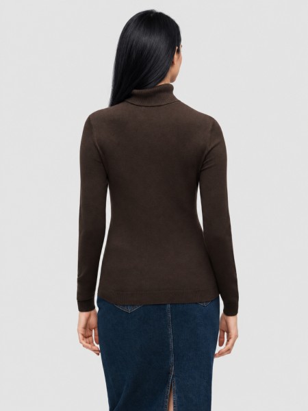 Sueter Mujer Castaño Oscuro Vero Moda Sueter Mujer Castaño Oscuro Vero Moda