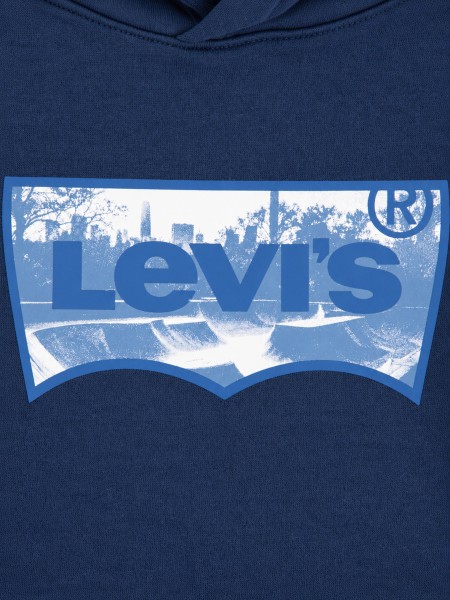 Sweatshirt Levis Menino Lvb Skate Park Batwing Hoodie
