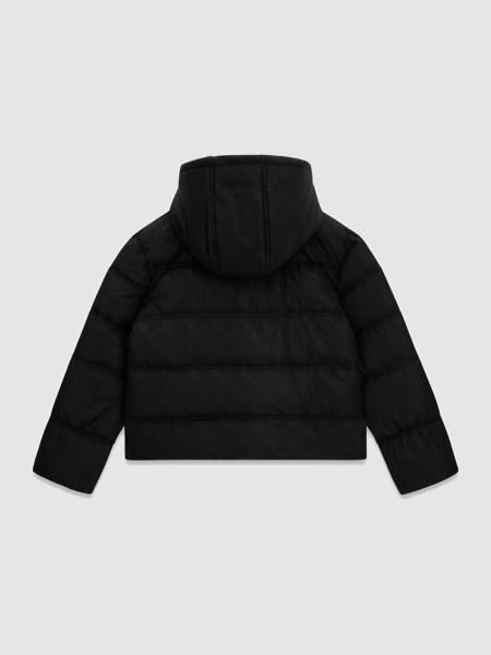 Kispo Guess Menina Padded Hooded Ls Jacket W/zip