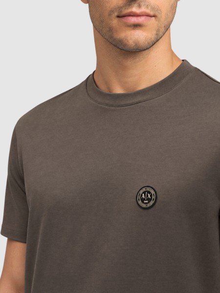 T-Shirt Man Green Armani Exchange T-Shirt Man Green Armani Exchange