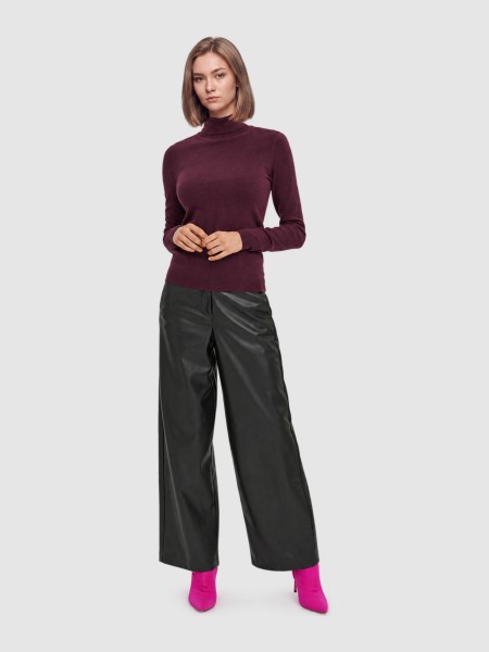 Sueter Mujer Burdeos Vero Moda