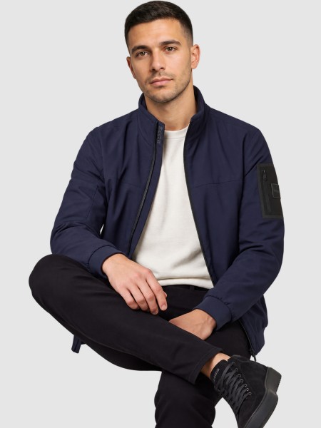 Chaqueta Hombre Azul Marino Boss